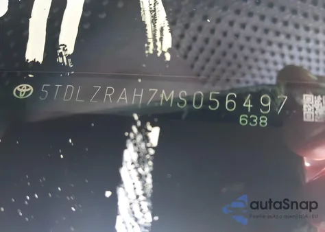 2021 Toyota Highlander Xse z USA, uszkodzony, nr VIN 5TDLZRAH7MS056497